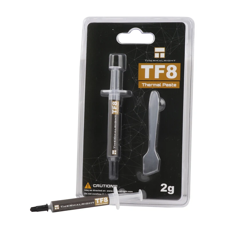 Thermalright TF8 2g/5.8g/12.8g 고성능 CPU/GPU 열 분산 그리스 13.8 열전도율 (W/M-K) TF7