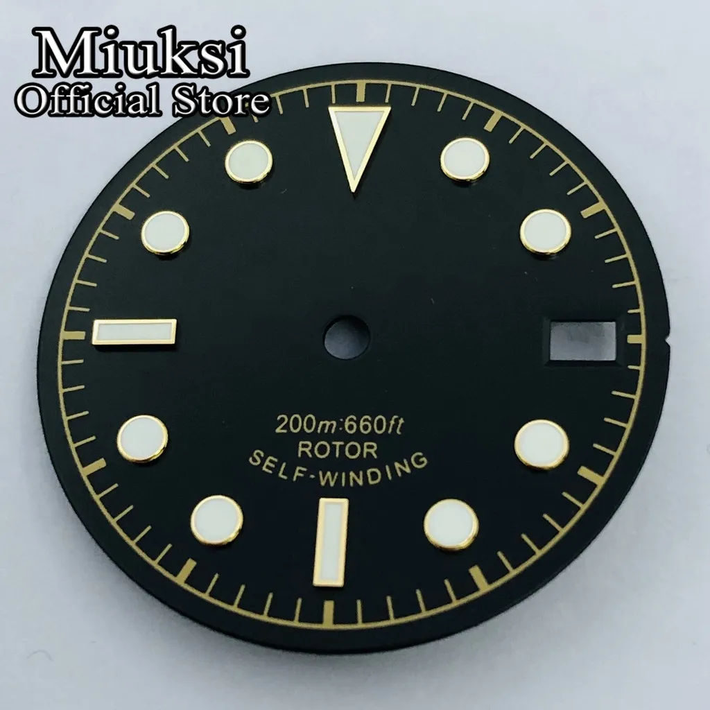 Enhanced Luminous Multicolor Watch Dial - 28.5mm