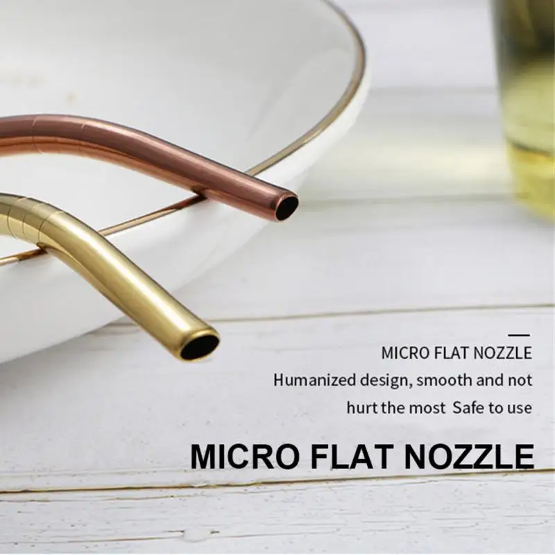 2 Pcs Filtre à Boire Yerba Mate Bombilla Gourde Paille En Acier Inoxydable T Te De Filtre Amovible Avec Brosses De Nettoyage Violet