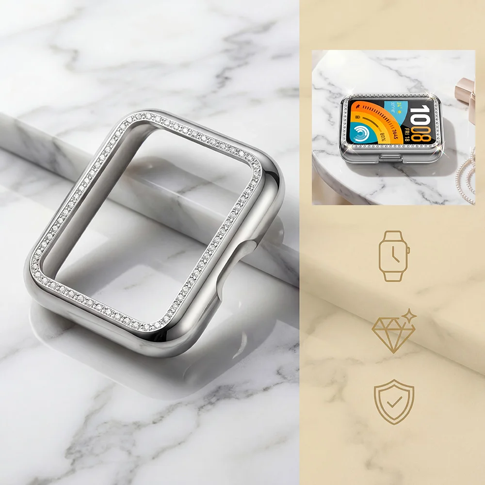 Diamond Protector All-Around Hard PC Bumper Frame Watch Cover