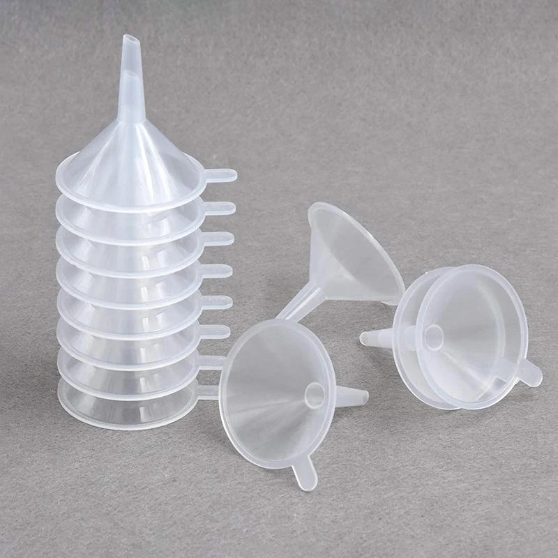

1PCS Mini Funnels Plastic Small Funnels Suit for Essential Oil Bottles , Empty Lipgloss Tube , Perfume Bottles