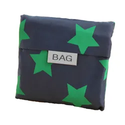Eco - Friendly Large - Capacity Striped Dots Reusable Shopping Tote (B)