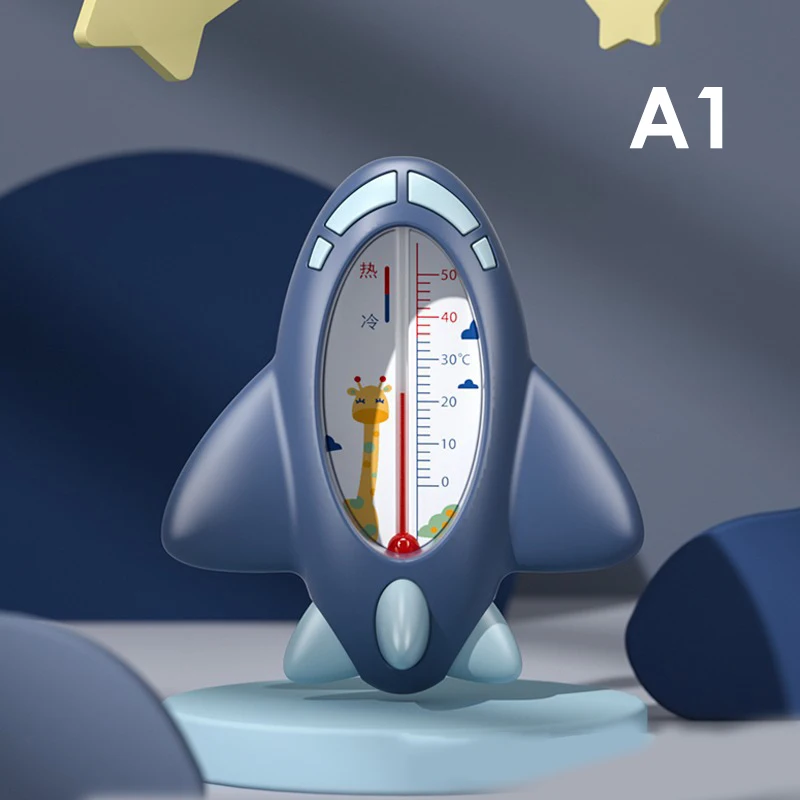 Waterproof Bathroom Thermometer Baby Bath Cartoon Floating Temperature Toys