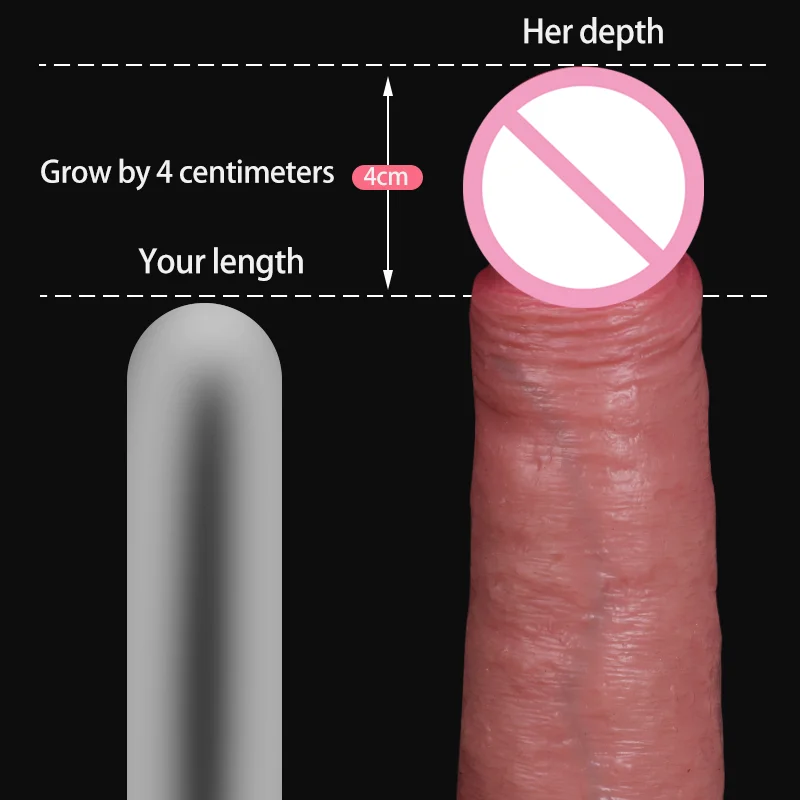 Penis Sleeve Reusable Realistic Penis Enlargement Extender Silicone Hollow Dildo Sex Toy For Men Condom Couple