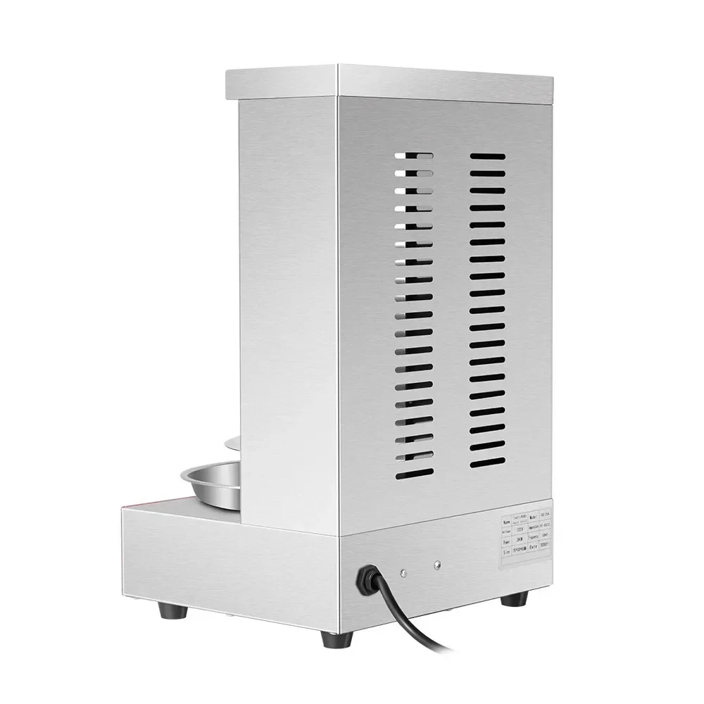 Electric Semi-Automatic Rotating Doner Kebab Machine Chicken Shawarma Grill Machine.