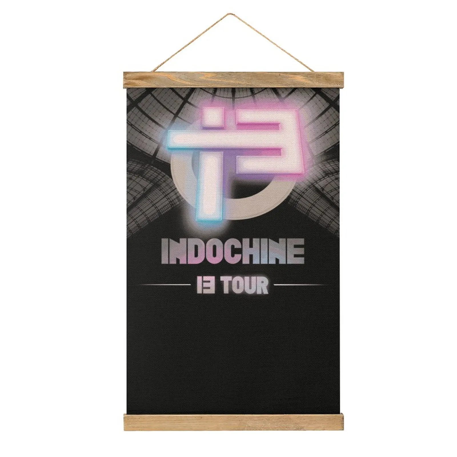 

Indo Chine Popular Band Rock Indochine Mural Living Room Picture Hanging Canvas Hanging Picture Funny Graphic Humor Style Decora