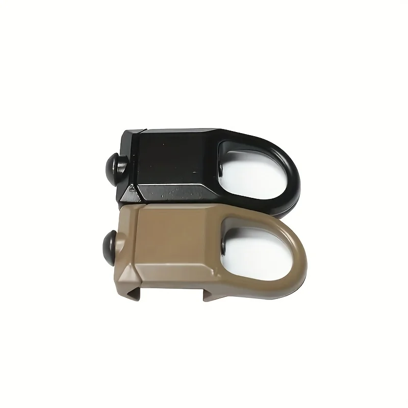 1pc Stainless Steel Quick Detach Sling Mount for 20mm Picatinny Rails-Easy Attachment for Hunting and Tactical Use sling swivel adapter sling swivel mount tactical sling adapter sling adapter sling attachment adapter