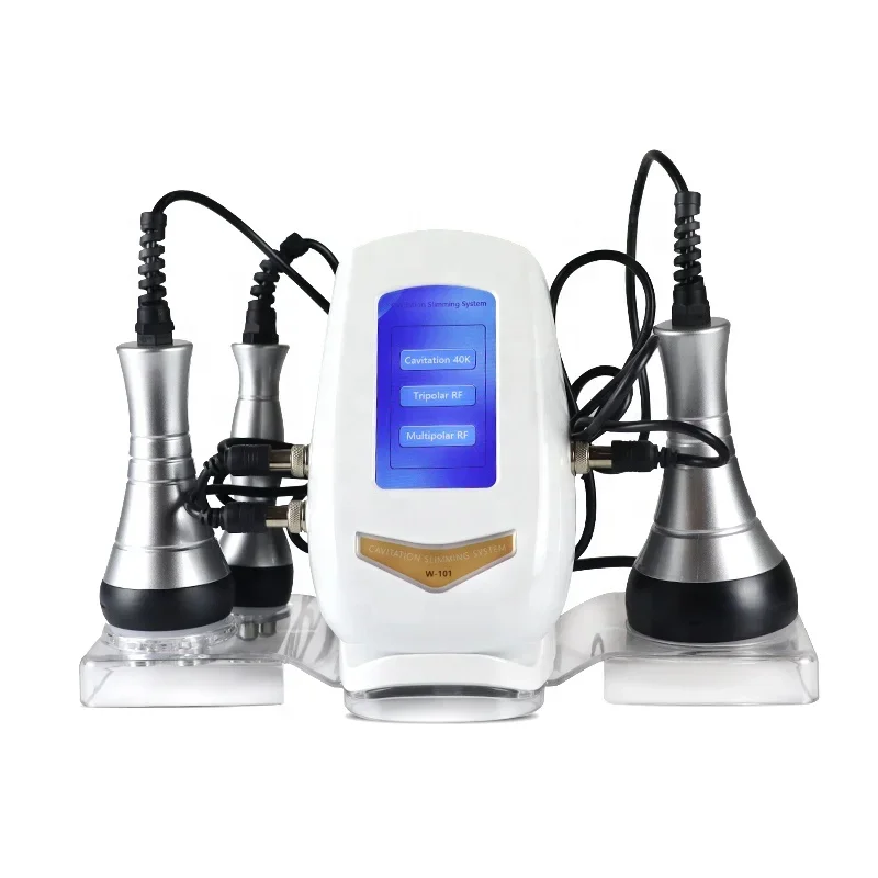 Portable Professional 40K Cavitation 3 In 1 RF Radio Frequency Body Slimming Machine