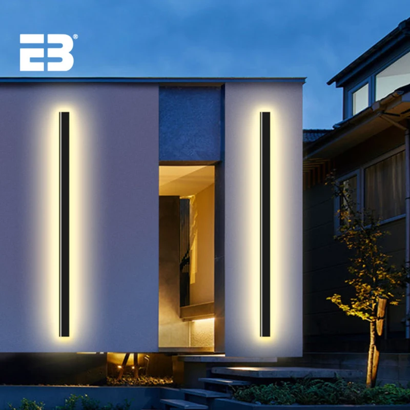 

Led Wall Light Outdoor Waterproof IP65 AC85-265V Long Wall Lamp For Garden Porch Light Bedroom Bedside Modern Indoor Lighting