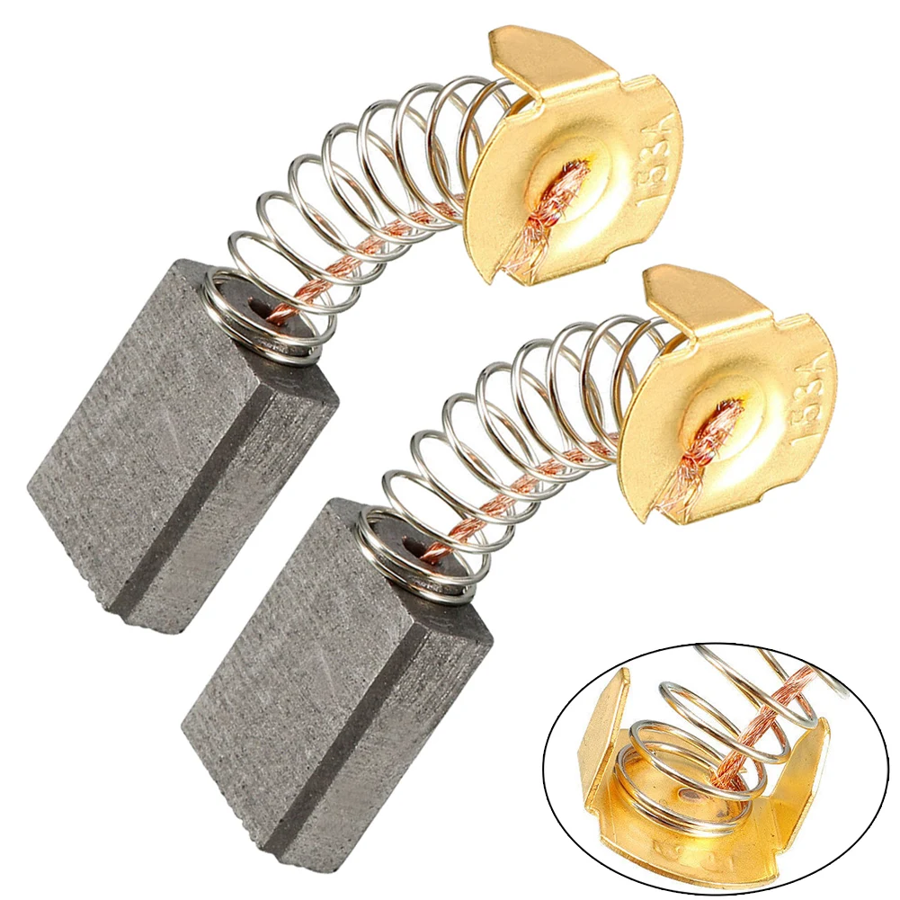 

2/4pcs Carbon Brushes Kit For Electric Motors 16mm X 13mm X 6mm/16 X 12.5 X 6.5mm/10mm X 5 X 5mm Replacement Accessories