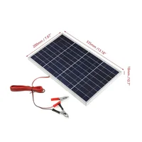 100W panneau solaire extérieur Portable téléphone Portable charge d'urgence cadre en aluminium silicium polycristallin panneau solaire chargeur 3