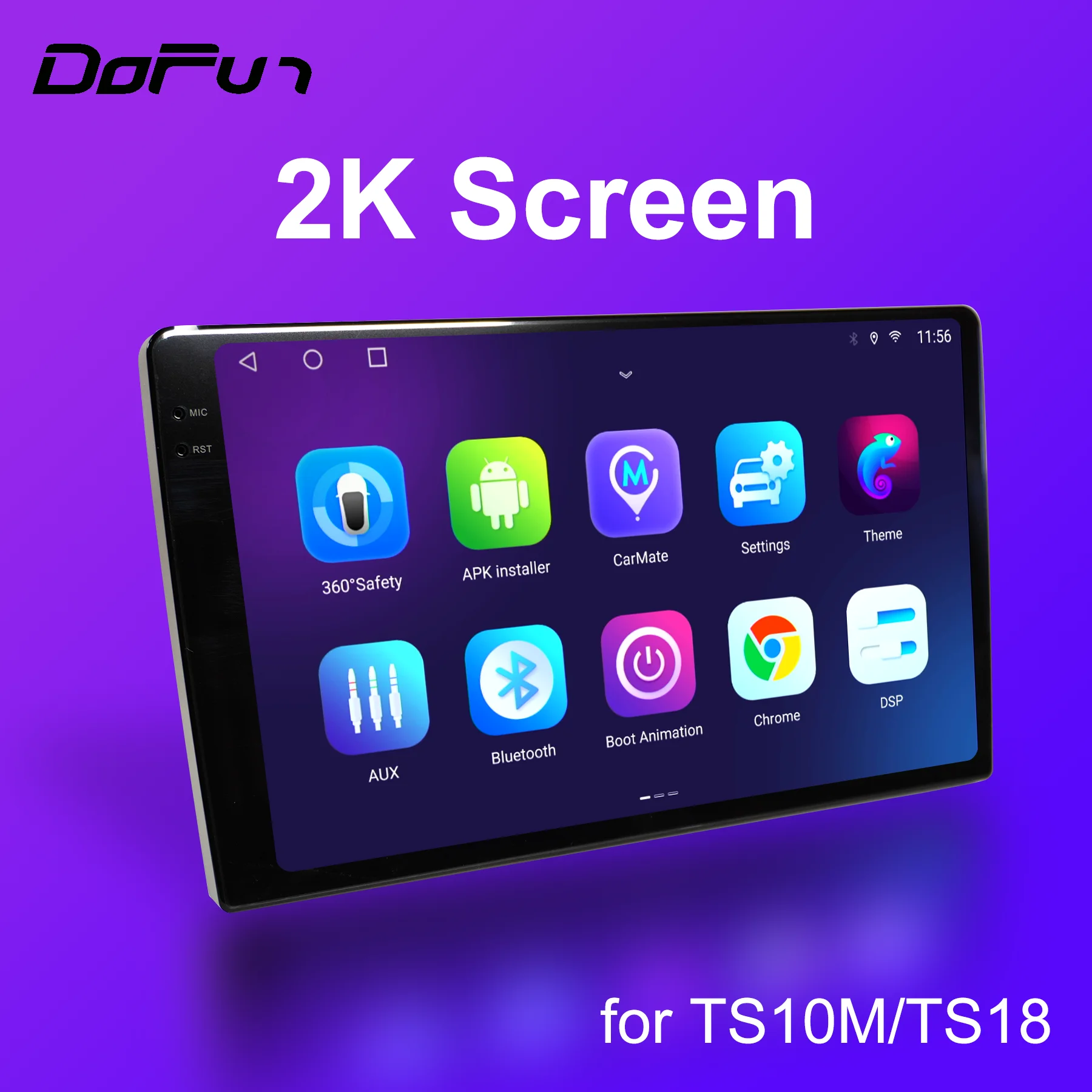 9inch 2K Screen for Android Head Unit AliExpress