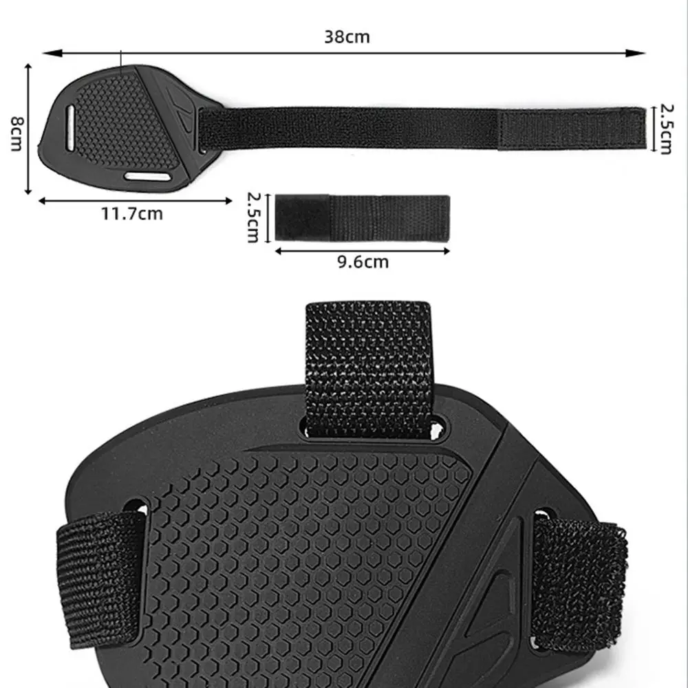 Motorcycle Shift Shoe Cover Non-slip PVC Motorcycle Shifter Pads Protective Hanging Gear shoe covers