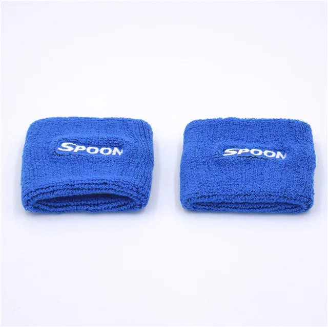 Spoon sport Reservoir Brake Clutch Oil Tank Cap Sock Car Styling 1pair(2pcs)