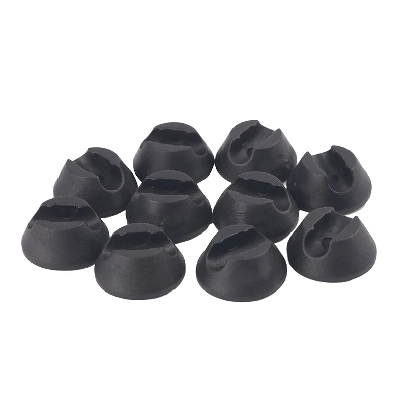 Durable Rubber Protectors for Furniture Feet - Set of 10