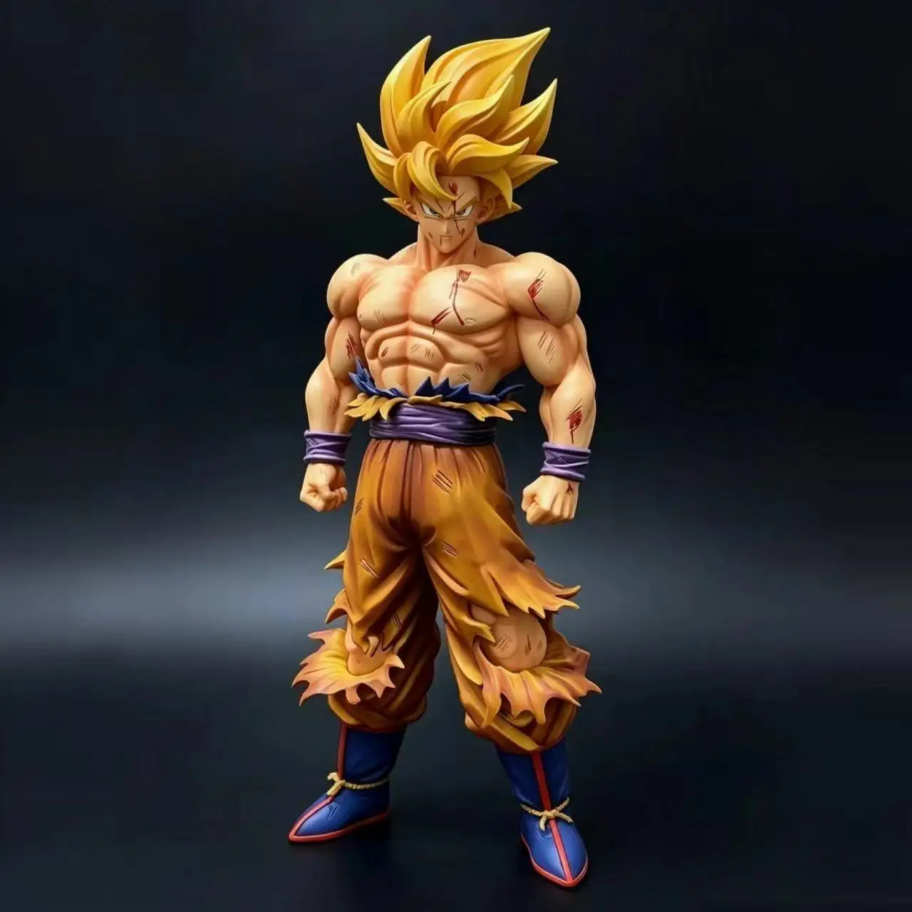 30,5cm/12,01 Zoll Dragon Ball Z Son Goku Figur Super Saiyan Goku PVC Actionfiguren JJ Statue Sammlermodell Spielzeug Geschenke