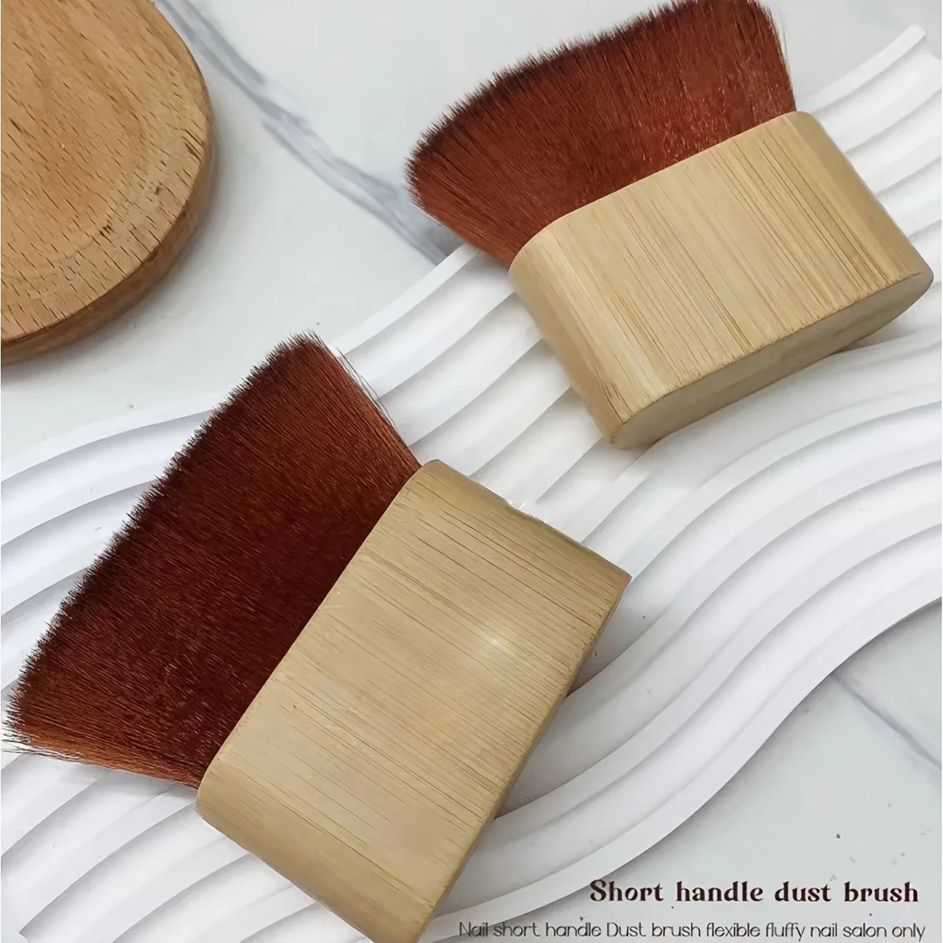 Luxurious Soft-Bristle Nail Dust Brush