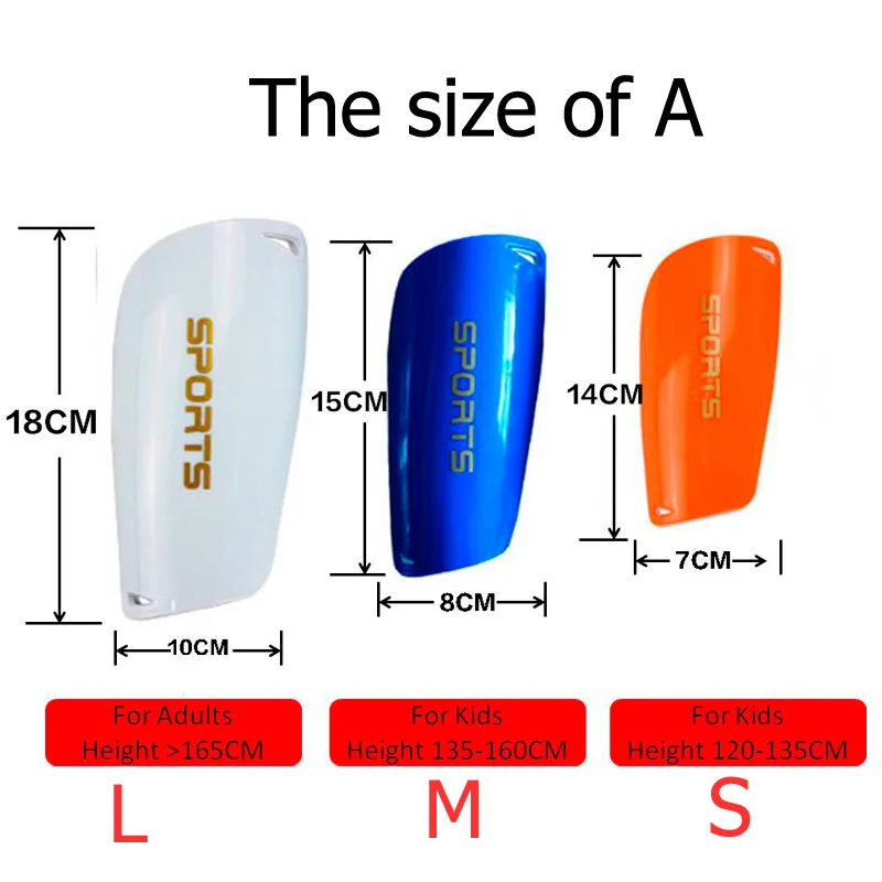 1 Pair Soccer Shin Guards Pads For Kids Football Shin Pads Leg Sleeves Soccer Kids Knee Support Sock