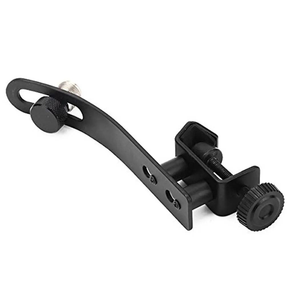 Drum Mic Clamp Shockproof Clip Holder Rim Mount Kit Great Parts Accessory