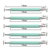 5pcs/Set Dual-Ended Nail Art Dotting Pen Rhinestones Handle 3D UV Gel Liner Flower Pattern Drawing Painting Brush Manicure Tools 6