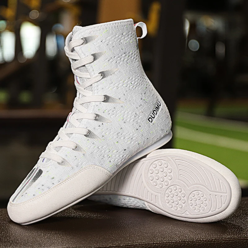 Boxing Shoes Breathable and Comfortable Children's Boxing Shoes High-top Protective Designed For Children