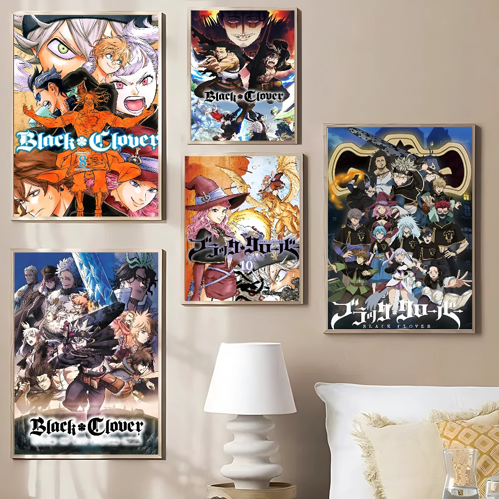 

Black Clover Japanese Anime Colorful Tapestry Wall Hanging Hippie Flower Wall Carpets Dorm Decor Japanese Tapestry