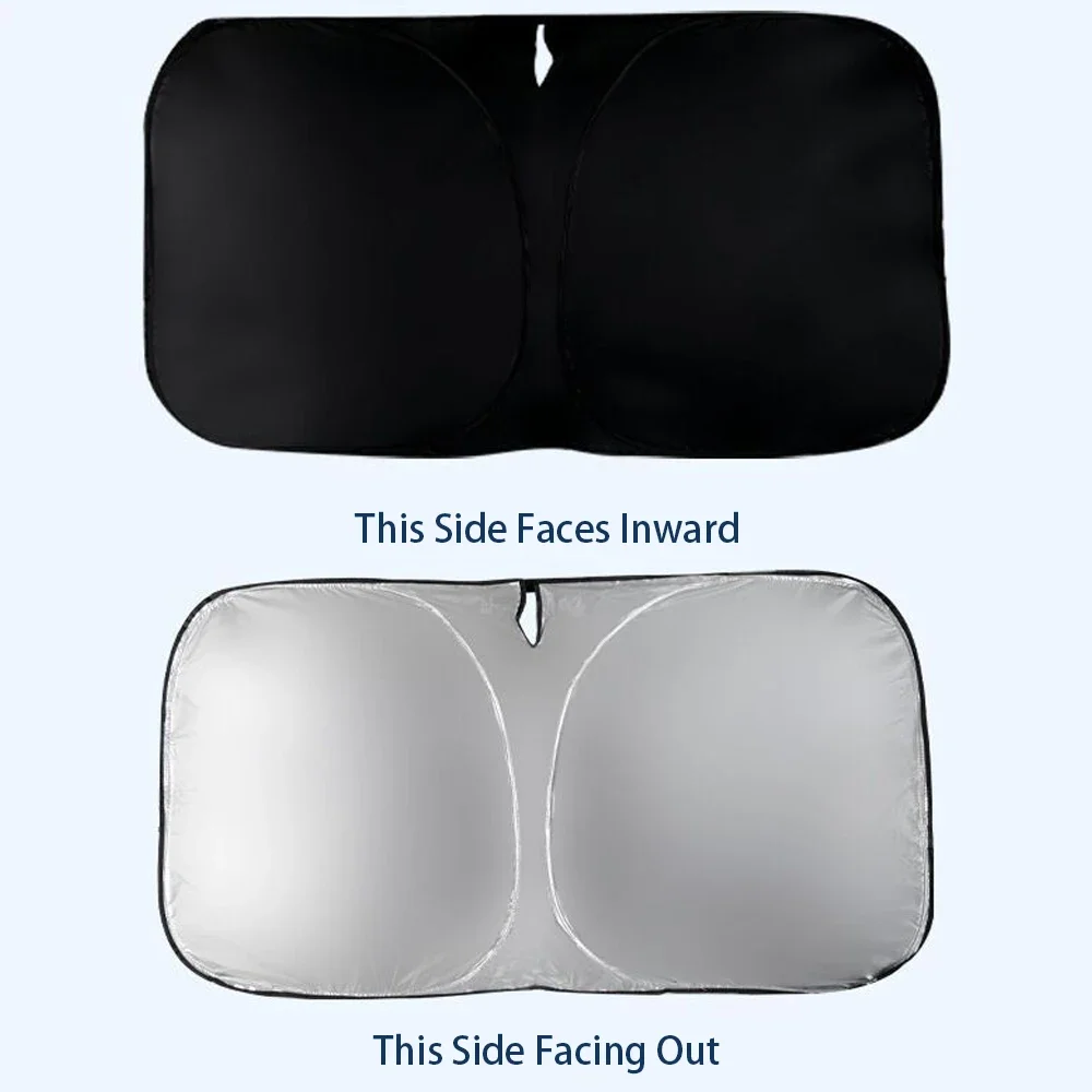 Car windshield sunshade UV protection sun visor for Toyota Yaris Rav4 Highlander Auris Avensis Aygo Scion TC IM 2015