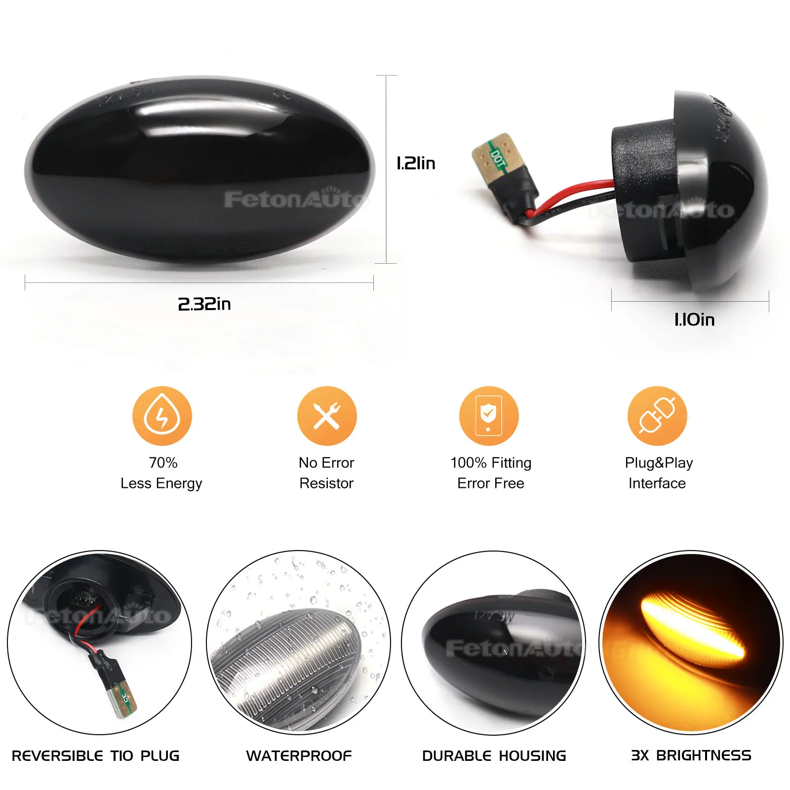 �帣�� �� ������ ǥ�ñ� BMW �̴� ���� R50 R53 R52 LED ���̵� ��Ŀ ���� ���õ� �� ��� ���̳��� ����Ŀ