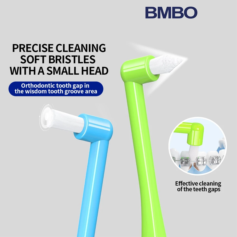 Precision Orthodontic Toothbrush for Enhanced Cleaning of Wisdom Teeth and Interdental Spaces