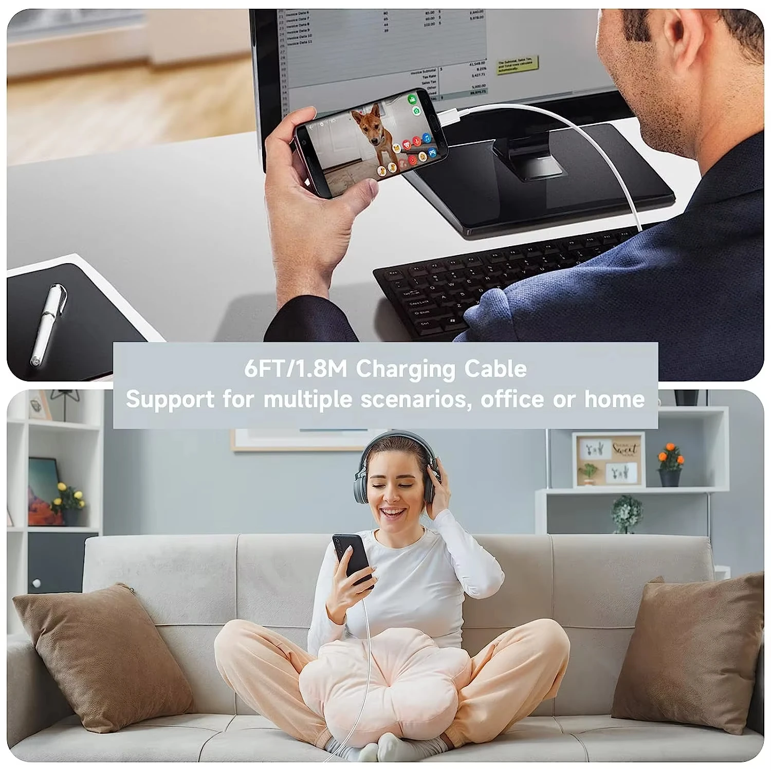 NNBILI 100W Type C Super Fast Charging Cable