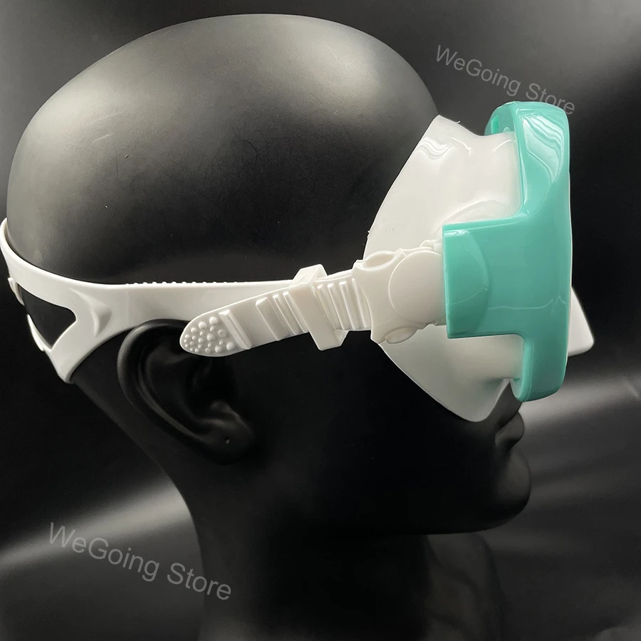 Adult Large Mirrored Lens Scuba Dive Mask Silicone Strap Tempered Glass Diving Glasses for Swimming and Snorkelling