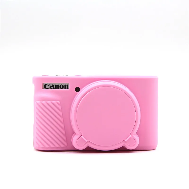 Premium Soft Silicone Camera Bag Skin - Durable Rubber Protective Case Cover for Point-and-Shoot Cameras
