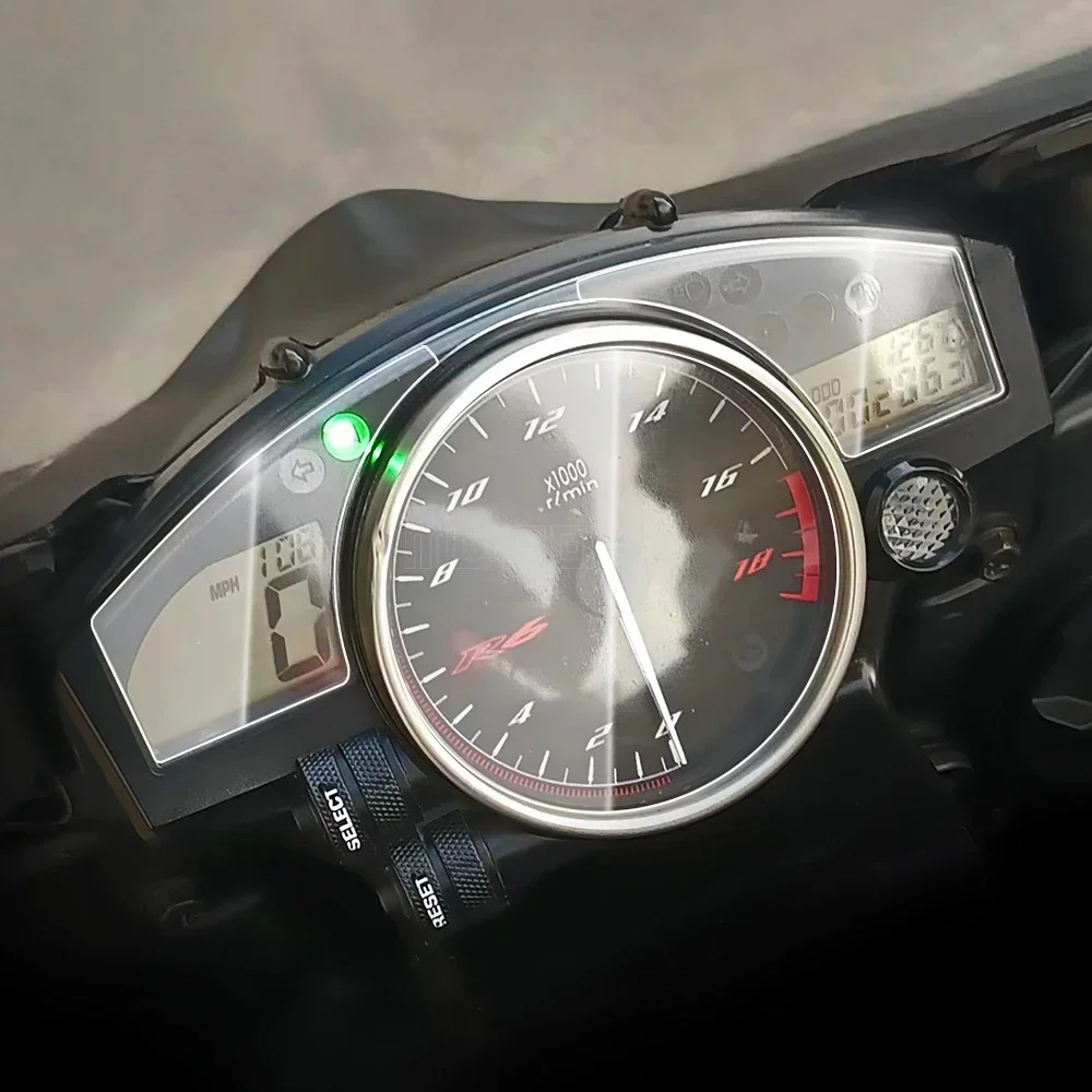 2016 R6 Cluster YZFR6 Accessories Motorcycle Cluster Scratch Protection Film Screen ...