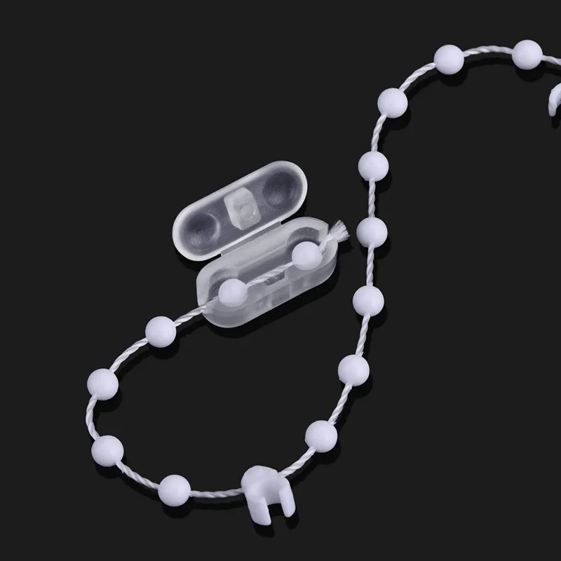 30Pcs /10pc Plastic Roller Blinds Pull Cord Connector Curtain Chain Connector Vertical Blinds Joiners Spare Tool Replacement