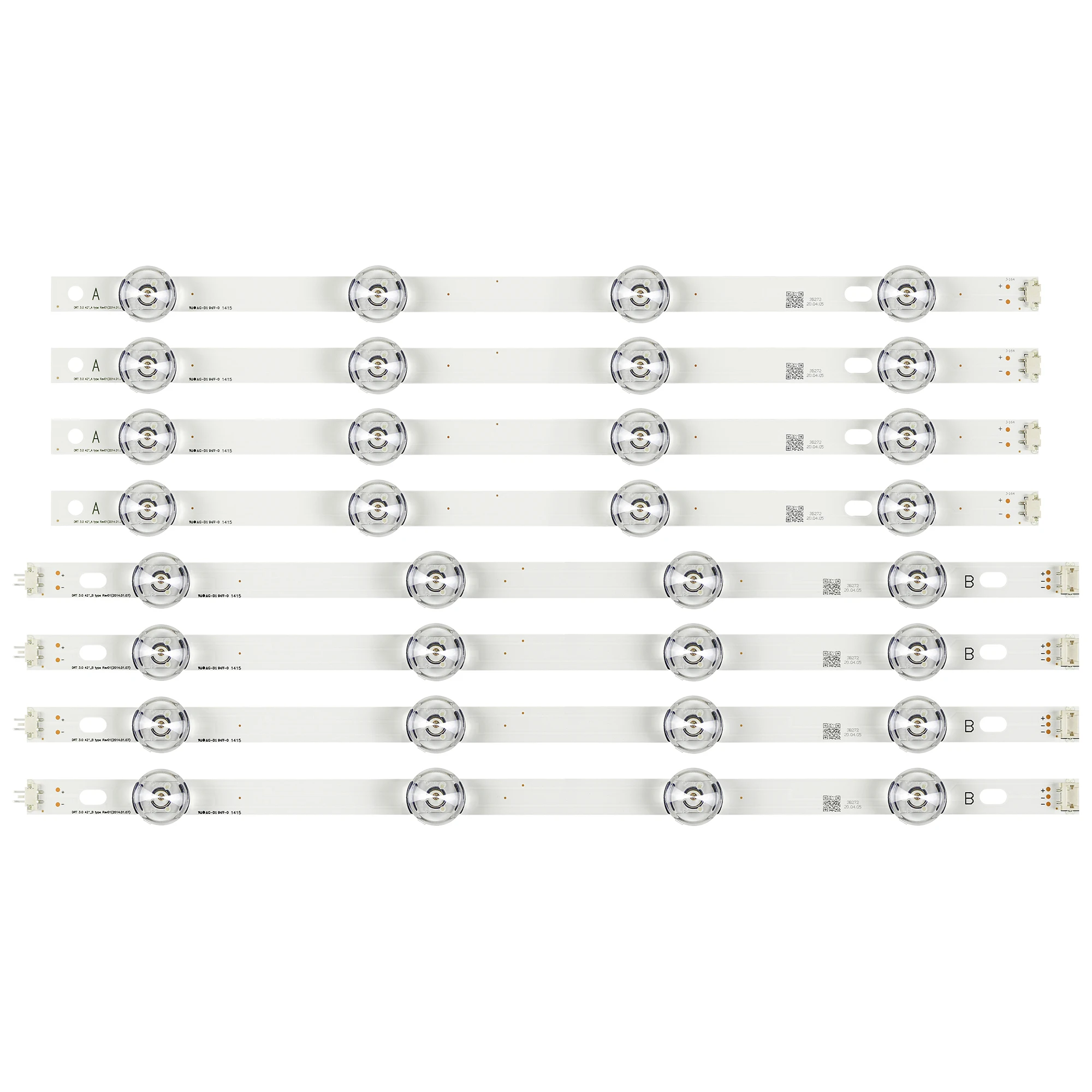 Barra de Retroiluminação Led para lg Conjunto de Peças Lc420due Lc420duh 42lb 6916l1956c 6916l-1957c 42lf562v 42lf564v 42lb550