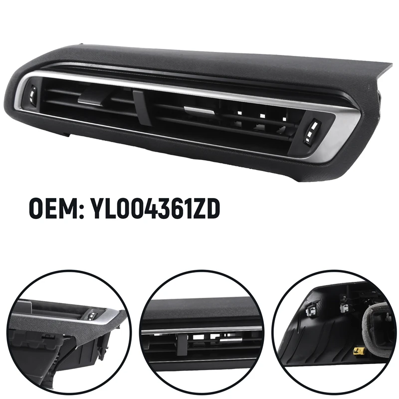 

YL004361ZD для Peugeot 3008 4008 5008 запасные части Аксессуары запчасти для приборного стола промежуточный выход для кондиционера