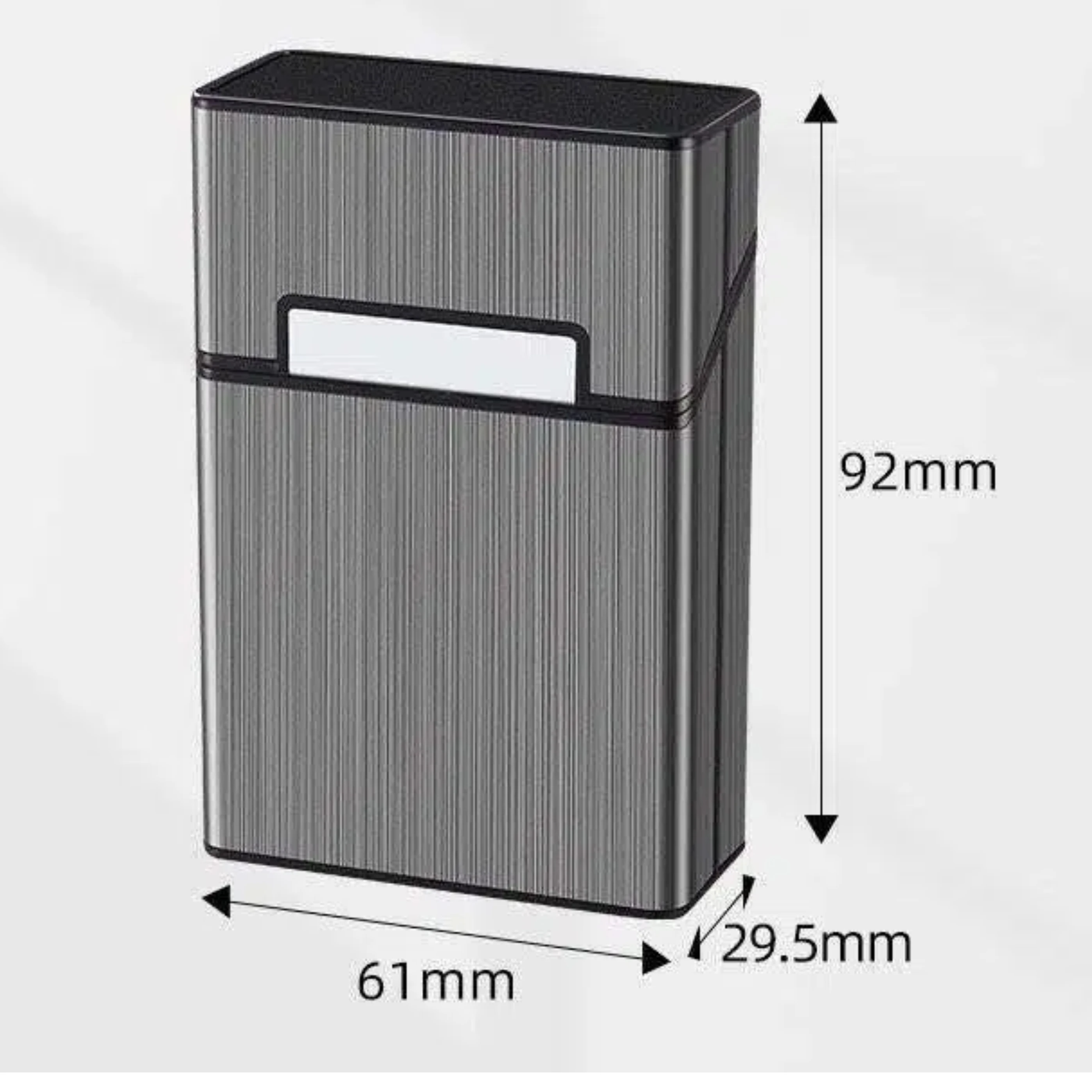 Premium Waterproof and Crush-Resistant Cigarette Case - 20-Capacity Holder
