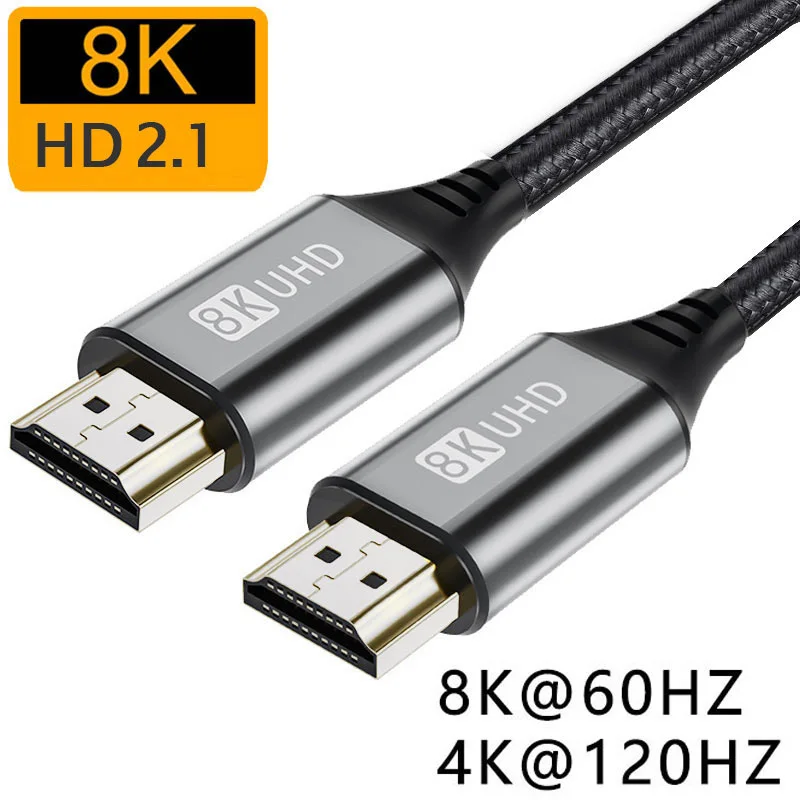 Cabocompatívelcomhdmi8k,paraxiaomimibox8k/60hz4k/120hz48gbpscabodigitalparaps5ps4laptoptvmonitorprojetores-AliExpress44