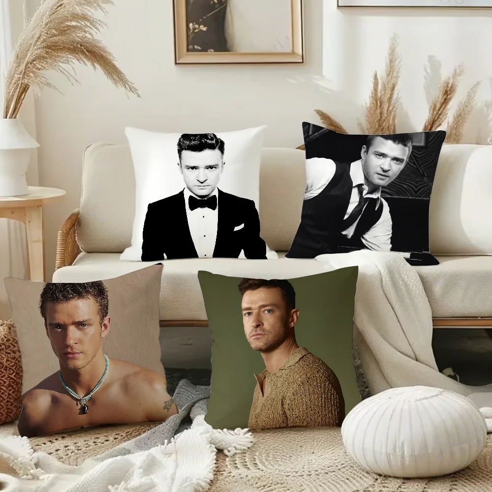 가수 Justin Timberlake 내가 생각한 모든 것 베개 커버 사각형 양면 ..