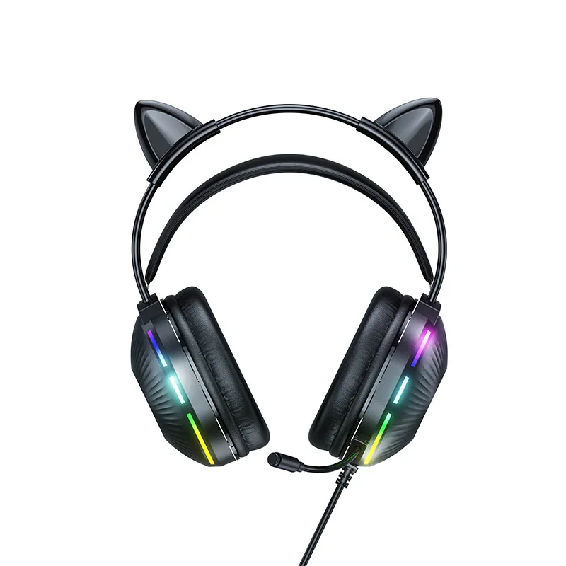 H83 Professional gaming headset with LED light microphone stereo headset deep bass PC PC gamer laptop ear for PS4 Xbo gift