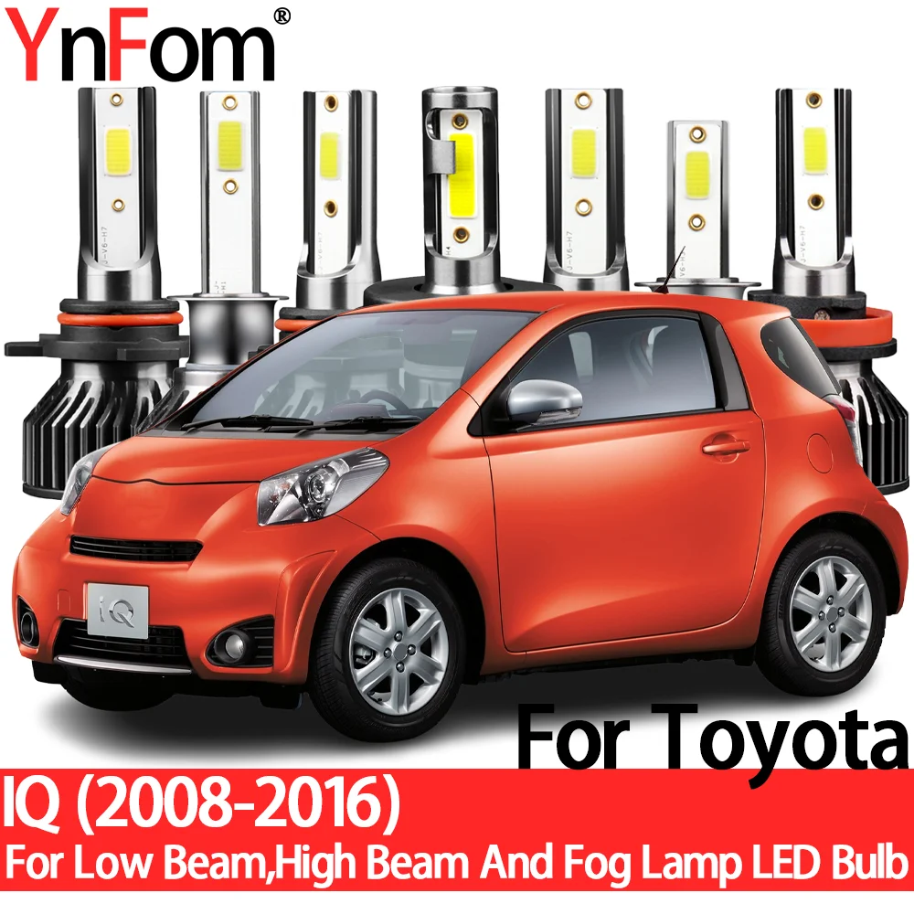 YnFom-For-Toyota-IQ-J10-2008-2016-Special-LED-Headlight-Bulbs-Kit-For ...