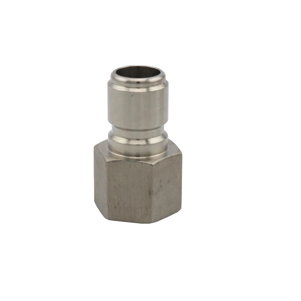 Stainless Steel Homebrew Beer Quick Disconnect Set 1/2" Barb 1/2" NPT