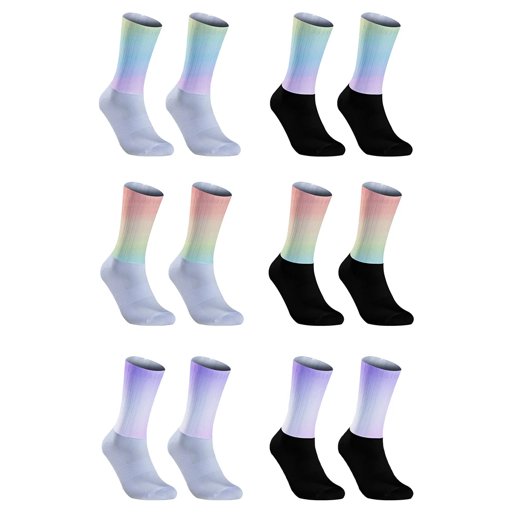 

Новинка 2024, летние спортивные носки для улицы, велосипедная обувь для дорожного велосипеда, носки, спортивные мужские носки для бега