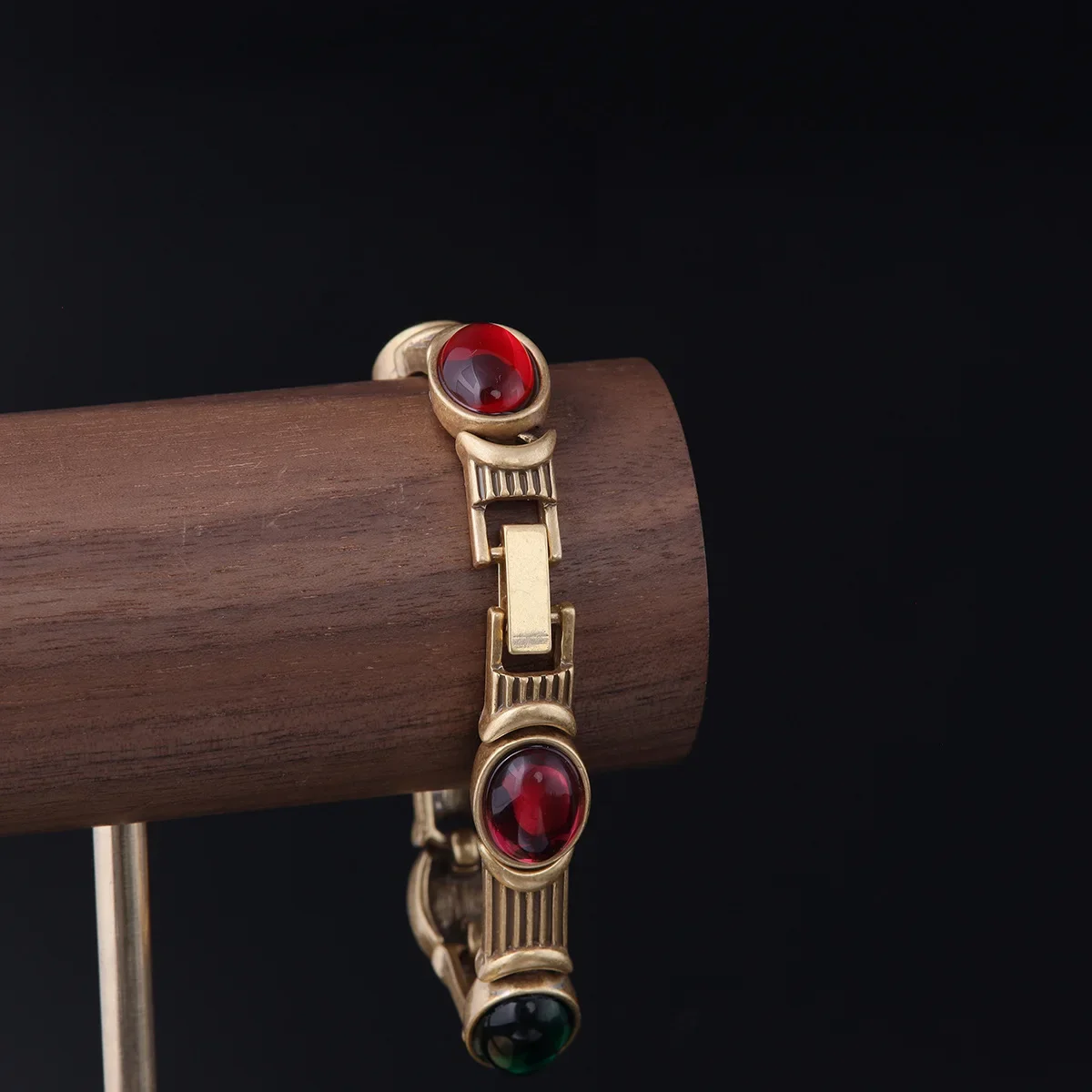 

Роскошный изысканный стеклянный браслет в стиле ретро в европейском и американском стиле