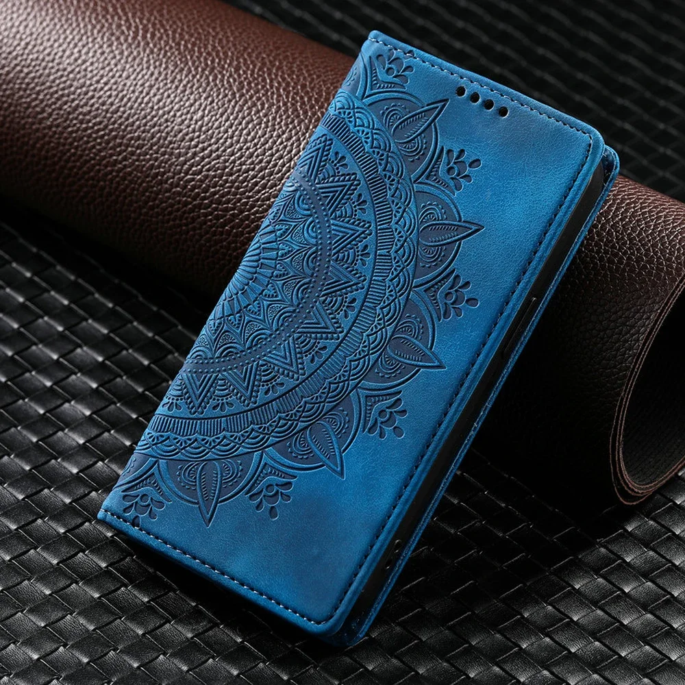 Luxury Leather 360° Protective Wallet Cover