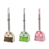 Small Broom and Dustpan Set Funny Cleaning Toys Gift Housekeeping Play Set Kids 2