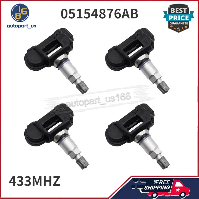 

Датчик давления в шинах 2017-2023 05154876AB 2016 МГц для Maserati ghiblac 2023-2017 Maserati Levante 2022-433