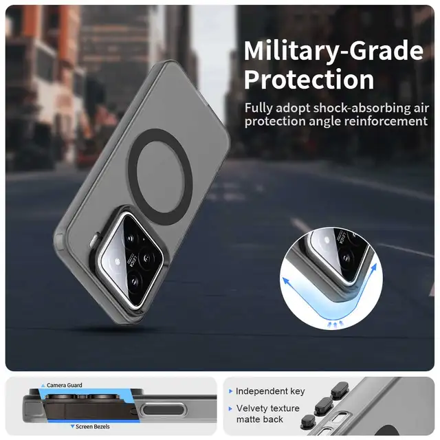 Xiaomi Magnetic Clear Case with Wireless Charging 5