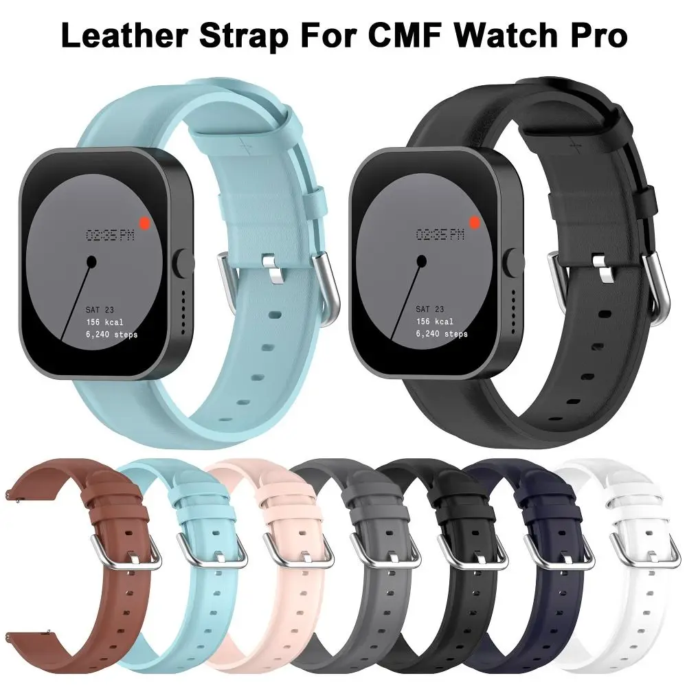 Cinturino In Pelle Per Orologio Cmf Pro Smart Watch Cinturino Di Ricambio Per Cinturino Per Cmf By Noth Watch Pro 22Mm Cinturino Correas
