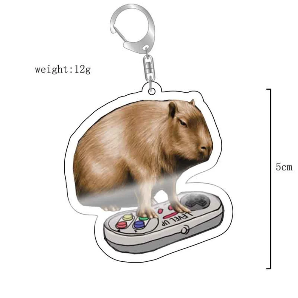 Capybara Acrylic Keychain – Sunnie Creative